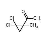 CAS#: 2568-72-1， 1-(2,2-Dichloro-1-Methylcyclopropyl)Ethanone