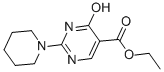 structure of CAS# 25693-43-0, Ethyl4-Hydroxy-2-(Piperidin-1-Yl)Pyrimidine-5-Carboxylate