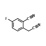 CAS#: 256951-82-3， 2-(Cyanomethyl)-5-Fluorobenzonitrile