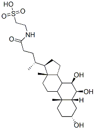CAS#: 25696-60-0， 2-[[(4R)-4-[(3R,5R,6S,7R,10R,13R,17R)-3,6,7-Trihydroxy-10,13-Dimethyl-2,3,4,5,6,7,8,9,11,12,14,15,16,17-Tetradecahydro-1H-Cyclopenta[a]Phenanthren-17-Yl]Pentanoyl]Amino]Ethanesulfonic Acid