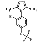 CAS#: 257285-02-2， 1-[2-Bromo-4-(Trifluoromethoxy)Phenyl]-2,5-Dimethyl-1H-Pyrrole