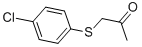 structure of CAS# 25784-83-2, 1-[(4-Chlorophenyl)Thio]-2-Propanone;1-[(4-Chlorophenyl)Thio]Propan-2-One;1-[(4-Chlorophenyl)Thio]Acetone;St5410482
