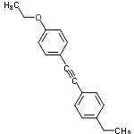 CAS#: 258283-96-4， 1-[2-(4-Ethoxyphenyl)Ethynyl]-4-Ethyl-Benzene