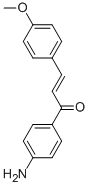 结构式 CAS# 25870-73-9, (2E)-1-(4-氨基苯基)-3-(4-甲氧基苯基)丙-2-烯-1-酮