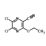 CAS#: 258884-69-4， 5,6-Dichloro-3-Ethoxy-2-Pyrazinecarbonitrile