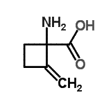 CAS#: 259097-28-4， 1-Amino-2-Methylenecyclobutanecarboxylic Acid