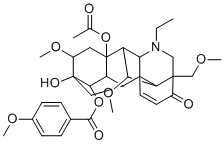 CAS 登录号：259099-25-7， Yunaconitoline