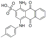 CAS#: 25912-94-1， 1-Amino-9,10-Dihydro-9,10-Dioxo-4-p-Toluidinoanthracene-2-Sulphonic Acid