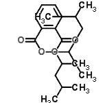 structure of CAS# 259139-51-0, Bis(4-Methyl-2-Pentanyl) Phthalate;phthalic acid bis-(1,3-dimethyl-butyl) ester;Phthalic acid, di(4-methylpent-2-yl) ester