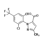 CAS#: 259243-72-6， 1-[2,6-Dichloro-4-(Trifluoromethyl)Phenyl]-3-Methyl-1H-Pyrazole-5-Carboxylic Acid