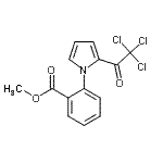 CAS#: 259243-93-1， Methyl 2-[2-(Trichloroacetyl)-1H-Pyrrol-1-Yl]Benzoate