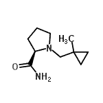 CAS#: 259538-92-6， 1-[(1-Methylcyclopropyl)Methyl]-D-Prolinamide