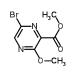 CAS#: 259794-06-4， Methyl 6-Bromo-3-Methoxy-2-Pyrazinecarboxylate