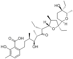 结构式 CAS# 25999-31-9, 拉沙洛西