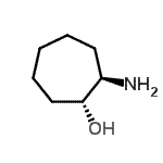 structure of CAS# 260065-70-1, (1R,2R)-2-Aminocycloheptanol