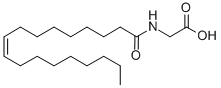 structure of CAS# 2601-90-3, 2-[[(Z)-Octadec-9-Enoyl]Amino]Acetic Acid;2-[[(Z)-1-Oxooctadec-9-Enyl]Amino]Acetic Acid;2-[[(Z)-Octadec-9-Enoyl]Amino]Ethanoic Acid;(Z)-N-(1-Oxo-9-Octadecenyl)Glycine