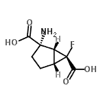 CAS#: 260353-65-9， (1R,2S,5R,6R)-2-Amino-6-Fluorobicyclo[3.1.0]Hexane-2,6-Dicarboxylic Acid