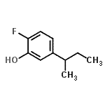 CAS#: 26038-24-4， 5-Sec-Butyl-2-Fluorophenol