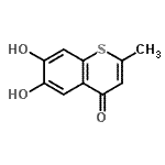 CAS#: 26091-23-6， 6,7-Dihydroxy-2-Methyl-4H-Thiochromen-4-One