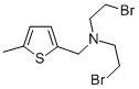 CAS#: 26112-93-6， N,N-Bis(2-Bromoethyl)-5-Methyl-2-Thiophenemethanamine