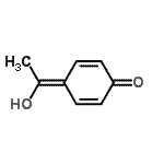 CAS#: 261172-42-3， 4-(1-Hydroxyethylidene)-2,5-Cyclohexadien-1-One