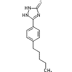 CAS#: 261704-48-7， 5-(4-Pentylphenyl)-1,2-Dihydro-3H-1,2,4-Triazole-3-Thione