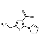 CAS#: 26176-20-5， 5-Ethyl-2-(1H-Pyrrol-1-Yl)-3-Thiophenecarboxylic Acid