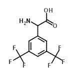 CAS#: 261762-33-8， Amino[3,5-Bis(Trifluoromethyl)Phenyl]Acetic Acid