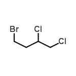 structure of CAS# 26204-05-7, 4-Bromo-1,2-Dichlorobutane;1-Bromo-3,4-dichlorobutane