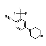 CAS#: 262295-57-8， 4-(1-Piperazinyl)-2-(Trifluoromethyl)Benzonitrile
