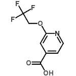 CAS#: 262296-01-5， 2-(2,2,2-Trifluoroethoxy)Isonicotinic Acid