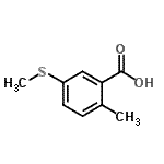 CAS#: 26246-30-0， 2-Methyl-5-(Methylsulfanyl)Benzoic Acid