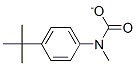 structure of CAS# 2626-83-7, (4-Tert-Butylphenyl) N-Methylcarbamate;N-Methylcarbamic Acid (4-Tert-Butylphenyl) Ester;4-(1,1-Dimethylethyl)Phenyl Methylcarbamate;P-(Tert-Butyl)-Phenyl-N-Methylcarbamate