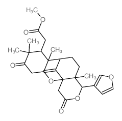 CAS#: 2629-14-3， (4S,4aS,7R,7aR,8R,11aS,12aS)-4-(3-Furanyl)dodecahydro-4a,7a,9,9-tetramethyl-13-methylene-2,10-dioxo-7,12a-Methano-2H,4H-pyrano[4,3-b][1]benzoxocin-8-acetic acid methyl ester