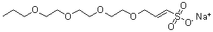 CAS#: 26303-63-9， 4,7,10,13-Tetraoxahexadec-1-Enesulfonic acid Sodium Salt (1:1)