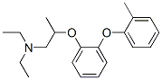 CAS 登录号：26321-12-0， N,N-二乙基-2-[2-(邻甲苯氧基)苯氧基]丙胺