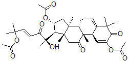CAS#: 26321-61-9， (10alpha,23E)-2,16alpha,25-Triacetoxy-20-Hydroxy-9beta-Methyl-19-Norlanosta-1,5,23-Triene-3,11,22-Trione