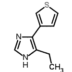 CAS#: 263389-42-0， 5-Ethyl-4-(3-Thienyl)-1H-Imidazole