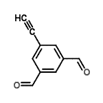 CAS#: 263746-70-9， 5-Ethynylisophthalaldehyde