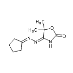 CAS#: 264123-86-6， 4-(2-Cyclopentylidenehydrazino)-5,5-Dimethyl-1,3-Oxazol-2(5H)-One