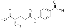 CAS#: 2643-70-1， 4-(L-gamma-Glutamylamino)Benzoic Acid