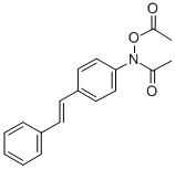 CAS#: 26488-34-6， trans-N,O-Diacetyl-N-(4-Styrylphenyl)Hydroxylamine