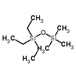 CAS#: 2652-41-7， 1,1,1-Triethyl-3,3,3-Trimethyldisiloxane