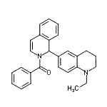 CAS#: 26580-42-7， [1-(1-Ethyl-1,2,3,4-Tetrahydro-6-Quinolinyl)-2(1H)-Isoquinolinyl](Phenyl)Methanone