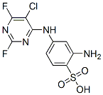 CAS#: 26592-28-9， 2-Amino-4-[(5-Chloro-2,6-Difluoro-4-Pyrimidinyl)Amino]Benzenesulphonic Acid