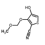 CAS#: 265980-10-7， 4-Hydroxy-3-(Methoxymethoxy)-2-Thiophenecarbonitrile