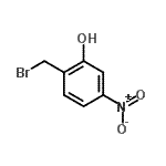 CAS 登录号：26647-60-9， 2-(溴甲基)-5-硝基苯酚