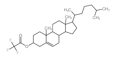 CAS#: 2665-02-3， (3beta)-Cholest-5-en-3-ol trifluoroacetate