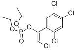 CAS#: 2665-28-3， [2-Chloro-1-(2,4,5-Trichlorophenyl)Ethenyl] Diethyl Phosphate