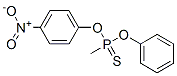 CAS 登录号：2665-30-7， 甲基-(4-硝基苯氧基)-(苯氧基)-巯基膦烷